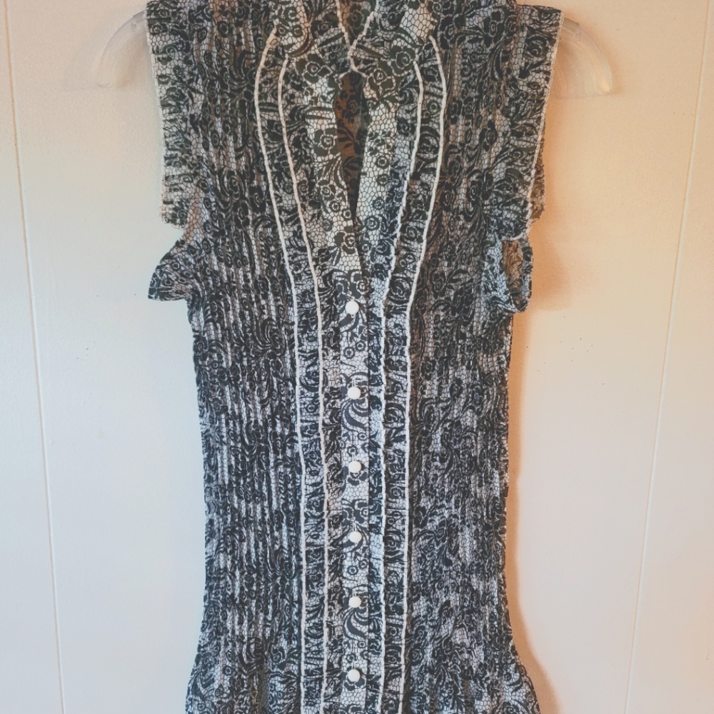 APT. 9 Sheer Women's Blouse Size Large